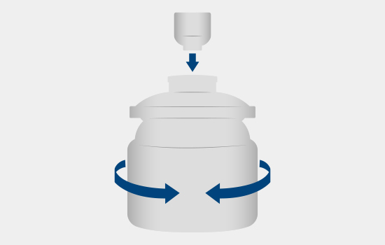 ① Mixing Process@The mixing process involves measuring and blending various raw materials needed to create the anode and cathode. In the mixing process, active materials and solvents are combined to create a slurry.